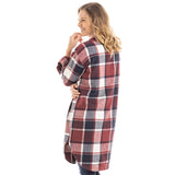 Madeline Long Plaid Shacket
